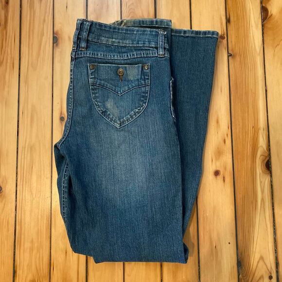 Vintage Y2k 2000s Flared Mudd Jeans Size 11 - Picture 5 of 5